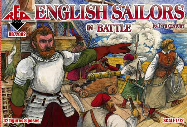 English Sailors In Battle 16-17th Century Set 2
