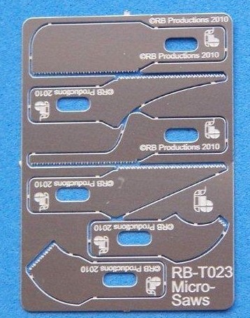Micro Saw Set: (22+/cm 2 ea: curved, tapered, straight)