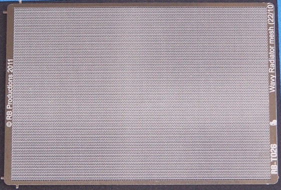 1/32 Radiator Mesh, Wavy 22/10 Stainless Steel
