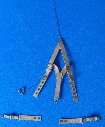 WWII-Post RAF Sutton QK Seat Harness (Pre-Cut Paper/Photo-Etch)