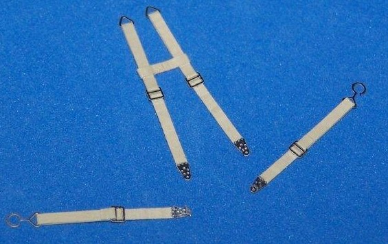 WWI German Seatbelts (Pre-Cut Paper/Photo-Etch)