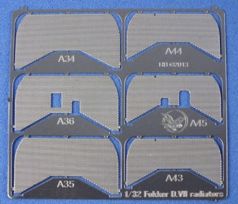 Fokker D VII Radiators (Photo-Etch)
