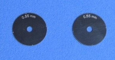 Optional Extra Wheels .55 & .65mm for Rivet-R Tool (2)