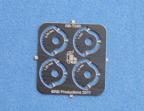 Corner Wheels .75, 1, 1.25, 1.5mm for Rivet-R Mini Tool