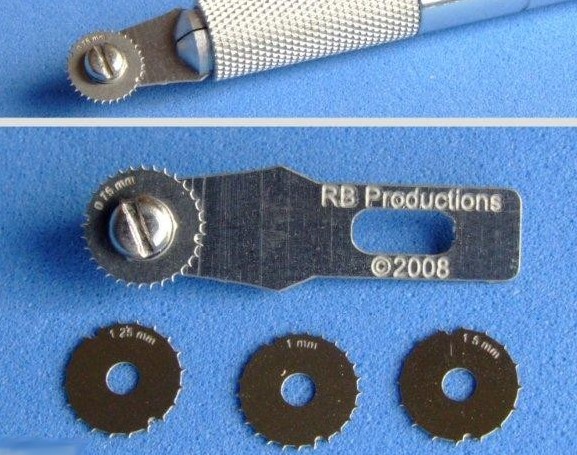 Rivet-R Mini Riveting Tool w/4 Scribing Wheels