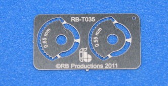 Corner Wheels .55 & 65mm for Rivet-R Mini Tool