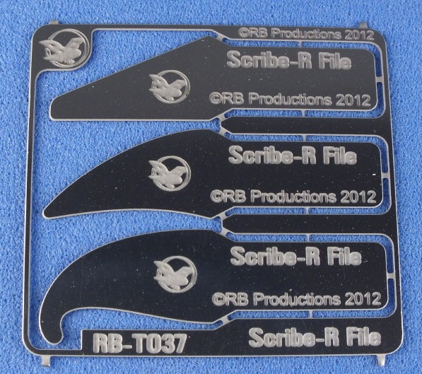 Scribe-R File Panel Engraving Tools: 3 different shapes
