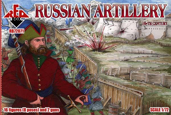 Russian Artillery XVI Century (16 w/2 Guns)