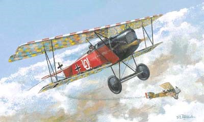 Fokker D VIII (OAW) Early BiPlane Fighter