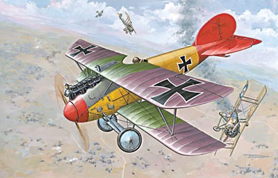 Albatros D V/D Va German BiPlane Fighter