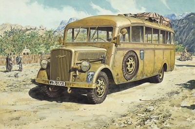 Opel Blitz 3.6-47 Model W39 Ludewig Late Omnibus