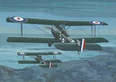 Sopwith 1-1/2 Strutter Comic RFC BiPlane Night Fighter