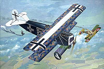 Fokker D VII (OAW Built Mid) German BiPlane Fighter