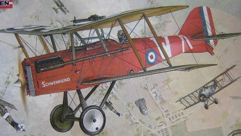 SE5a WWI RAF BiPlane Fighter