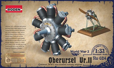 Oberursel Ur II WWI Aircraft Engine