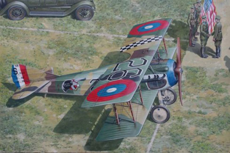 Spad XIIIc1 WWI French BiPlane Fighter