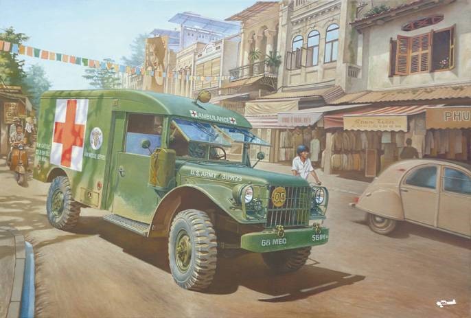 M43 3/4-Ton 4x4 US Army Ambulance