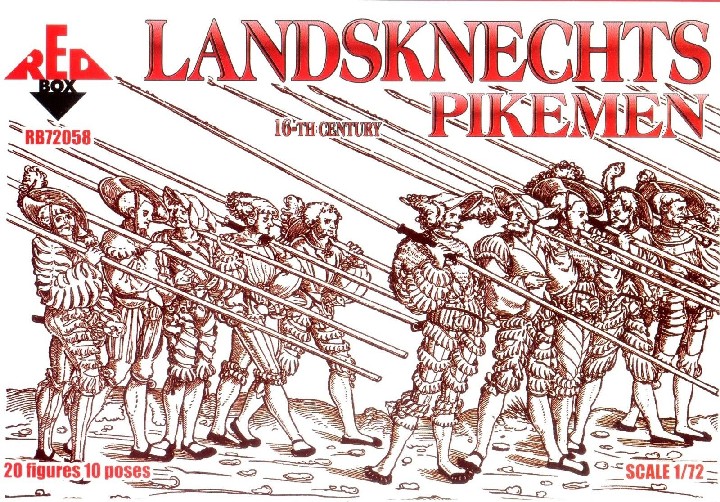 Landsknechts Pikemen XVI Century (20)