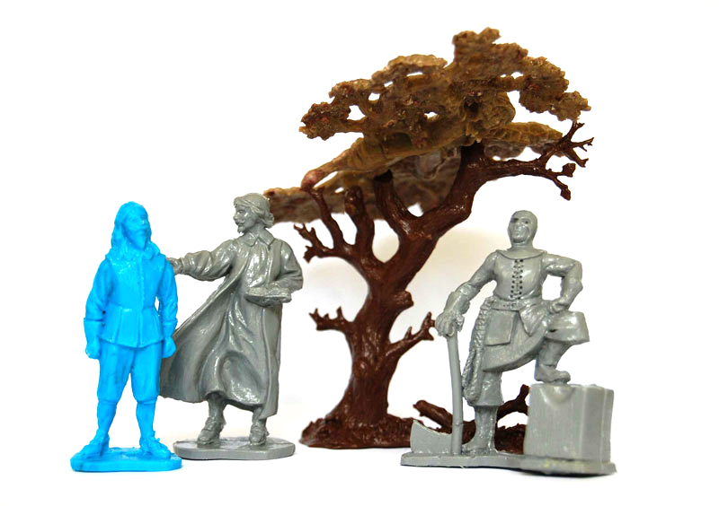 English Civil War Charles II Royal Oak Execution Set