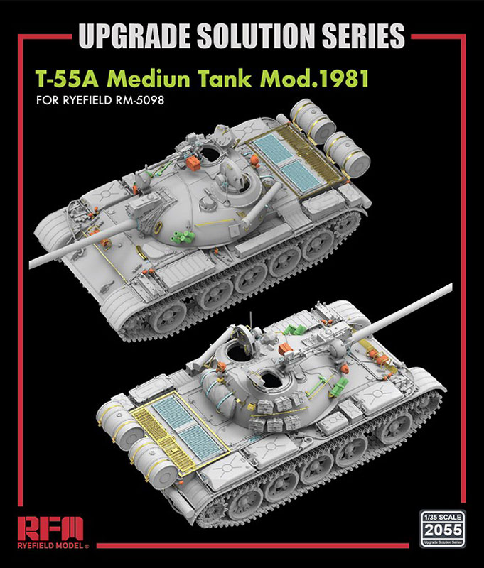 T-55A Tank Mod. 1981 Upgrade Set