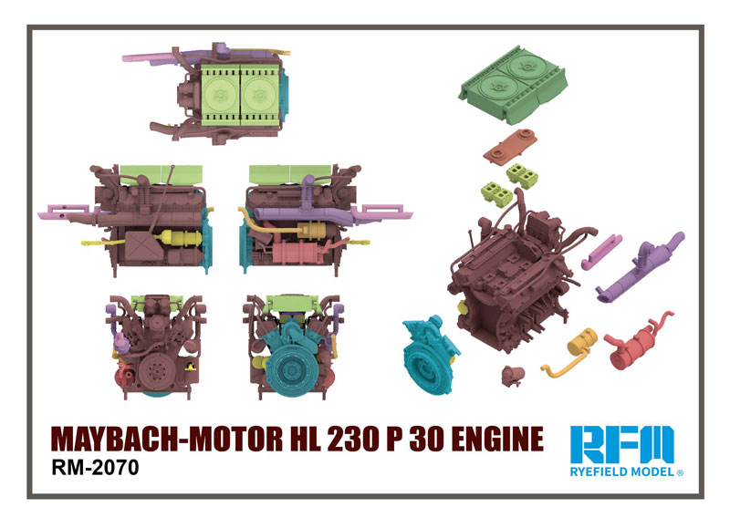 Maybach Motor HL 230 P30 Engine (for Panther Ausf.G)