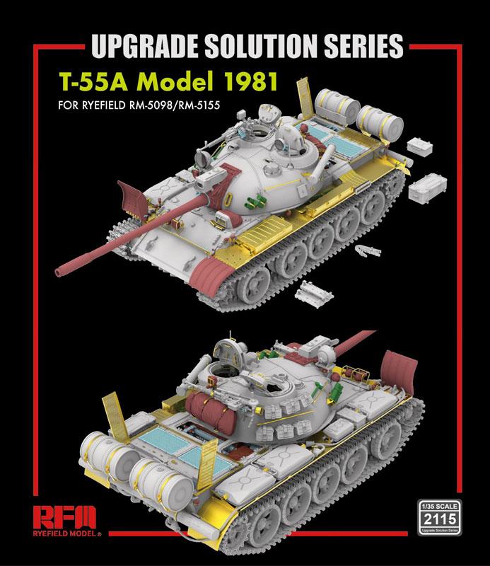 Rye Field Models T-55A Model 1981 Upgrade Set (RFM kit)