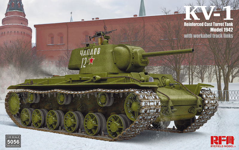 KV-1 Reinforced Cast Turret Tank Model 1942