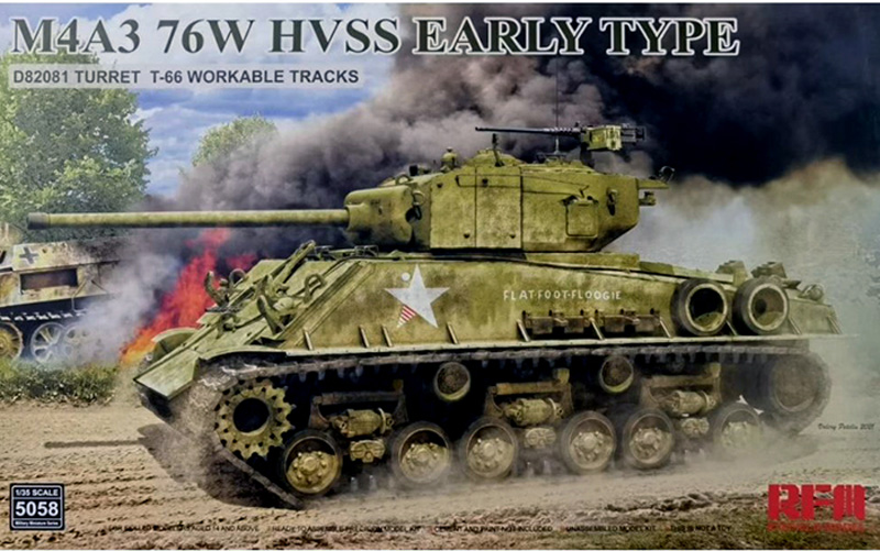 M4A3 76W Sherman HVSS Early Type