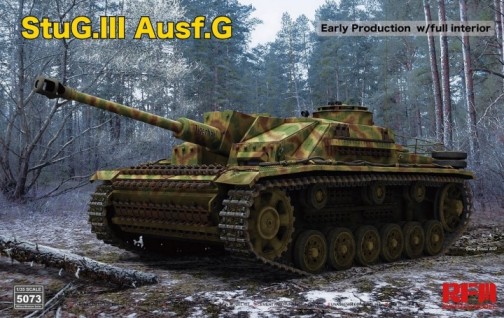 StuG III Ausf G Early Production Tank w/Full Interior