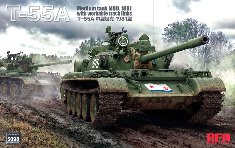 T55A Mod 1981 Medium Tank