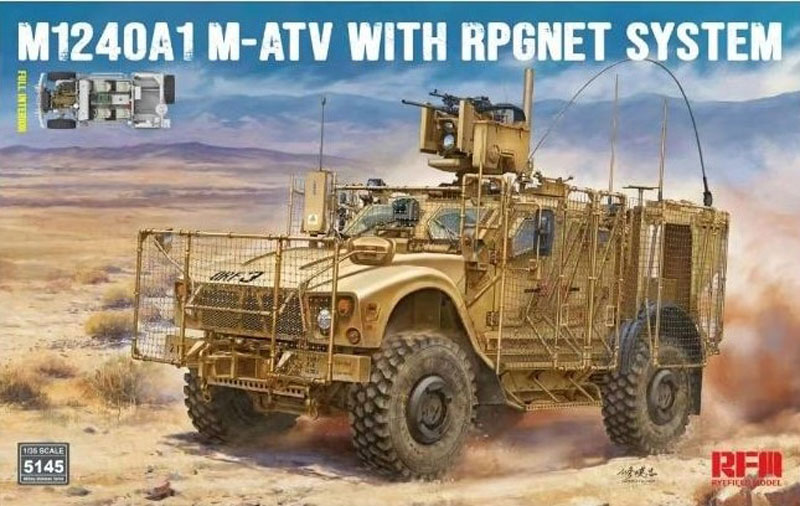 Rye Field M1240A1 M-ATV with RPGNet System