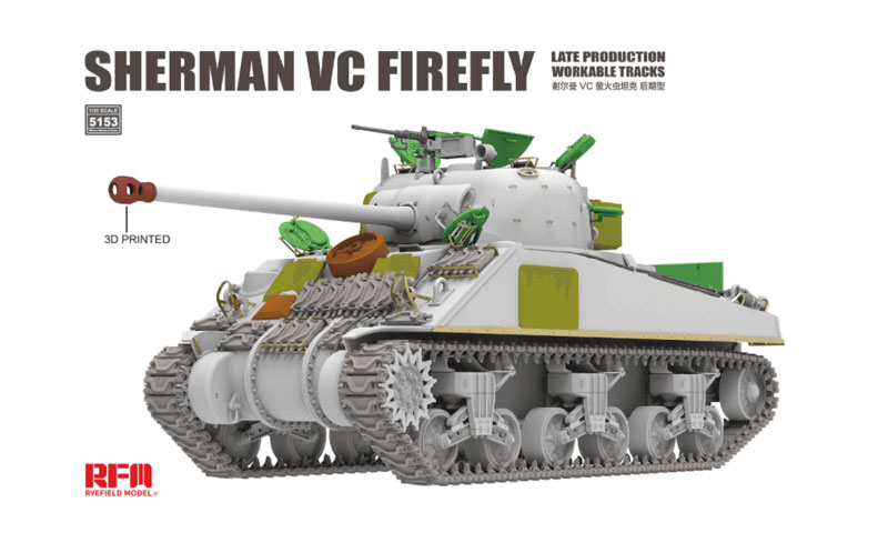 Rye Field Models Sherman Vc Firefly Late Production