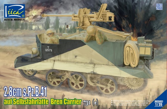 Selbsfahrlatte 731(e) Bren Carrier w/2.8cm sPzB41 Gun