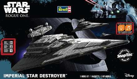 Star Wars Rogue One: Imperial Star Destroyer w/Sound (Build & Play Snap)