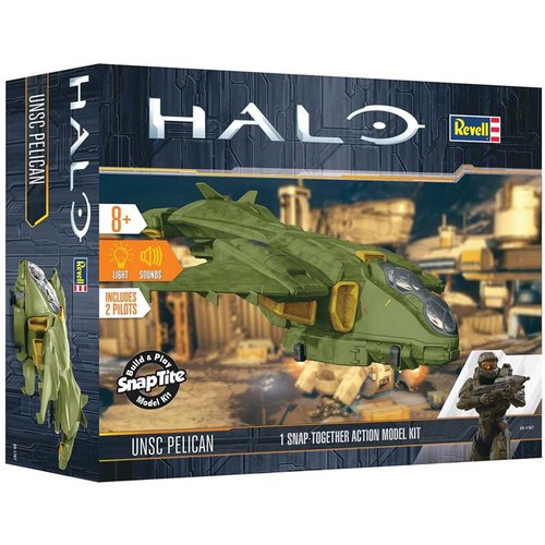 HALO: UNSC Pelican Dropship Aircraft w/Light & Sound (Snap)