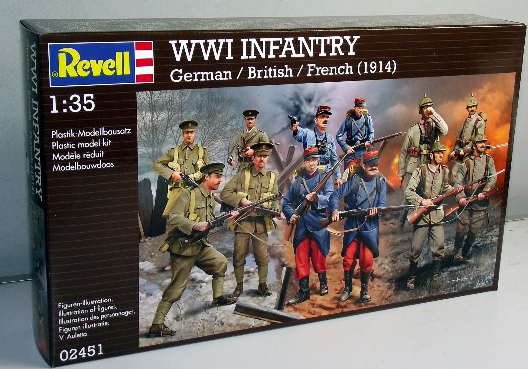WWI German/British/French Infantry 1914