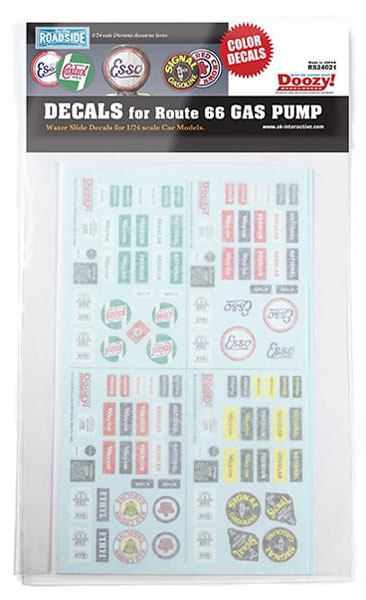 Doozy Series: Decals for Route 66 Gas Pump