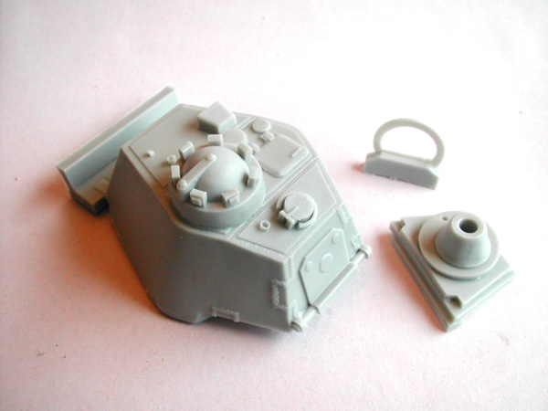 King Tiger Henschell Turret for Meng Toons Tanks