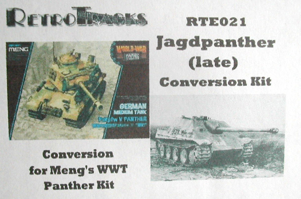 Late Jagdpanther Conversion Kit