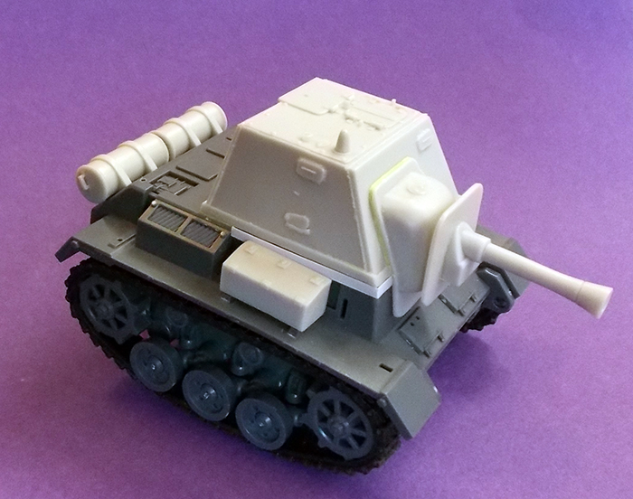 SU-76i Conversion Kit  for Meng Toons Tanks - ONLY 2 AVAILABLE AT THIS PRICE