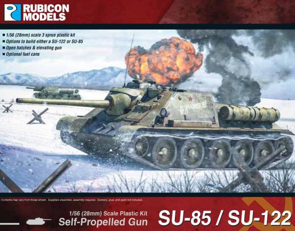 WWII: (Soviet) SU-85/SU-122 SPG