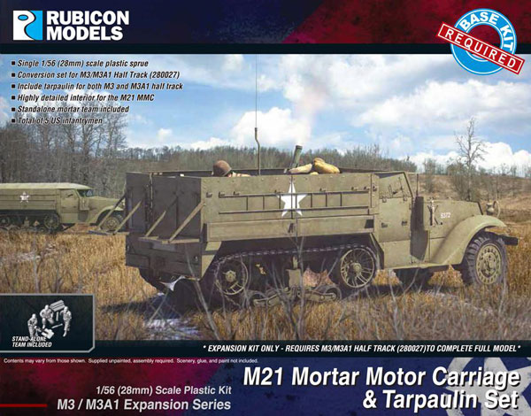 WWII U.S. M3/M3A1 Expansion - M21 MMC & Tarpaulin Set