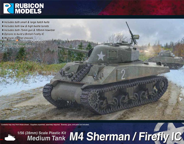 WWII Allied M4 Sherman / Firefly IC