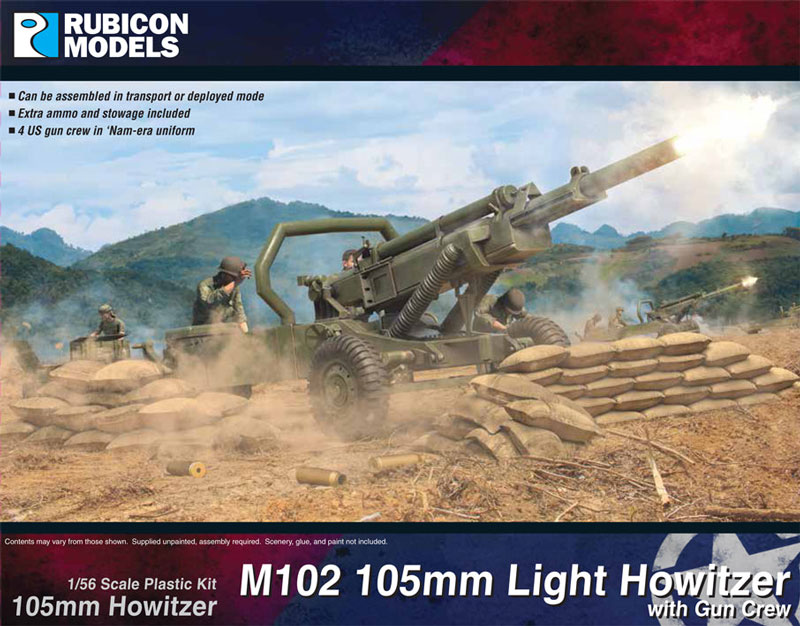 Vietnam M102 105mm Light Howitzer