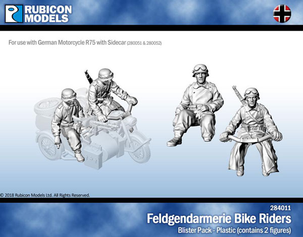 WWII German Feldgendarmerie Bike Crew