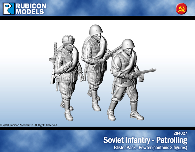 Soviet Infantry - Patrolling