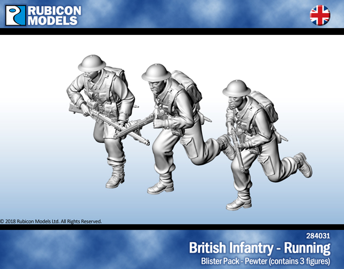 British Infantry - Running