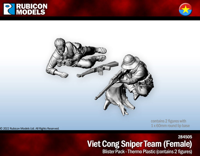 VC Sniper Team (Female Crew) - Thermoplastic