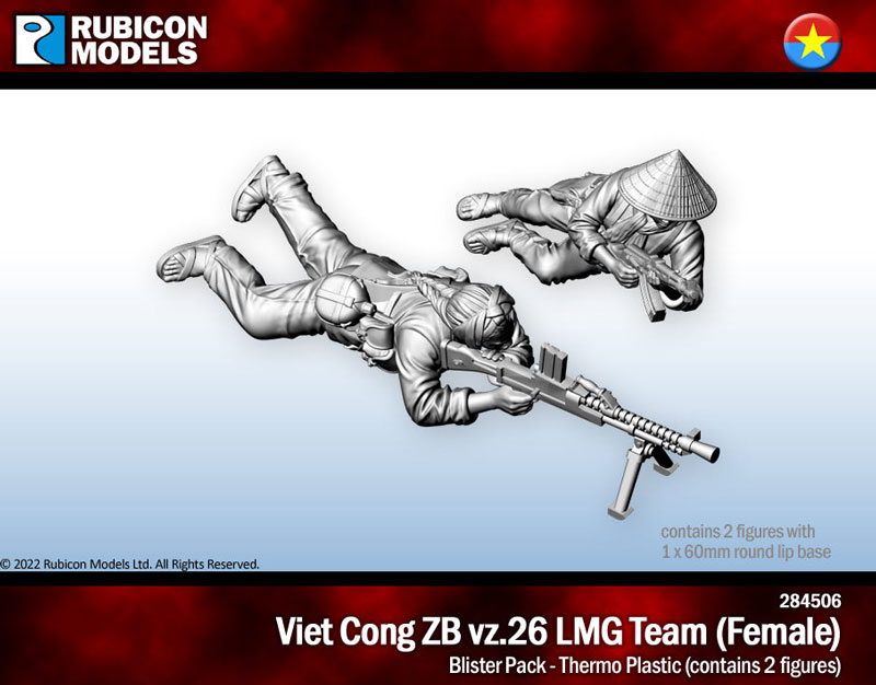 VC ZB vz26 LMG Team (Female Crew) - Thermoplastic