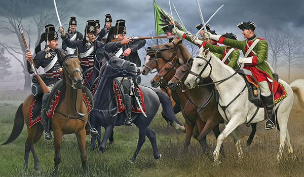 7-Years War Austrian Dragoons & Hussar - Reissue